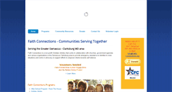 Desktop Screenshot of faith-connections.org